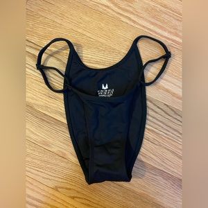 Minimale Animale High Mirage Bikini Bottom, Black, Size Small, NWOT